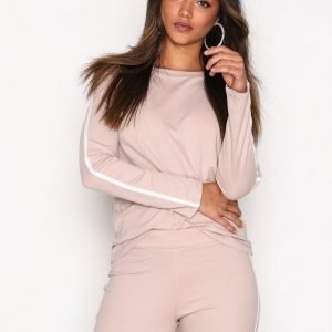 Nly Trend Sporty Sweat Svetari Beige