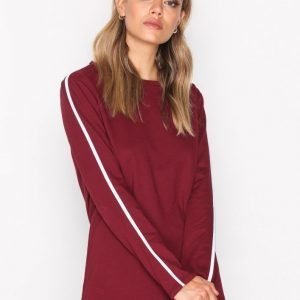 Nly Trend Sporty Sweat Svetari Burgundy