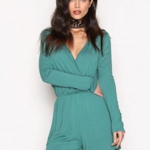 Nly Trend Summer Playsuit Vihreä