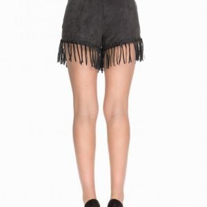 Nly Trend The Fringe Shorts Shortsit Musta