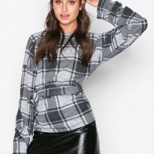 Nly Trend Tie Check Top Svetari Ruudullinen