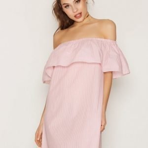 Nly Trend Wave After Wave Dress Loose Fit Mekko Vaalea Pinkki