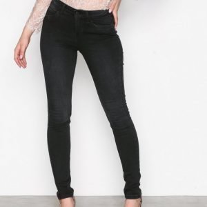 Noisy May Nmlucy S.S. Nw Vi876 Jeans Noos Skinny Farkut Musta