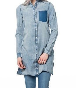 Noisy may Patrick Denim Long Shirt