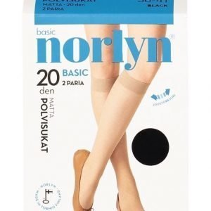 Norlyn Basic 20 Den Polvisukat 2-Pack