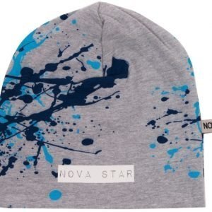 Nova Star Pipo W-Beanie Splash Blue Grey Blue