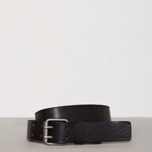 Nudie Jeans Emanuelsson Double Prong Belt Vyö Musta