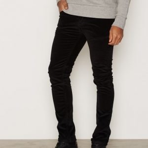 Nudie Jeans Grim Tim Black Cord Farkut Denim