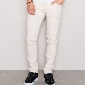 Nudie Jeans Lean Dean SLIM Ecru Twill