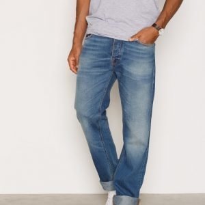 Nudie Jeans Loose Leif True Indigo Farkut Indigo