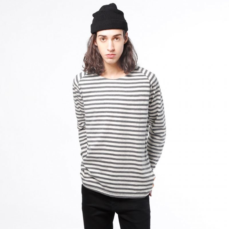 Nudie Jeans Otto Bold Stripe -longsleeve