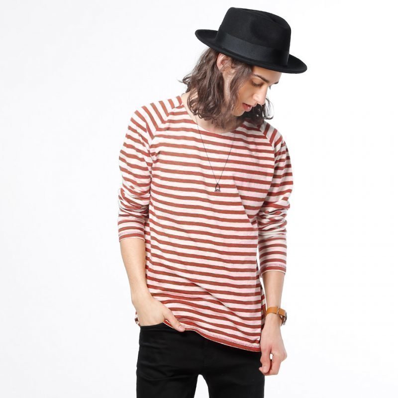 Nudie Jeans Otto Bold Stripe -longsleeve