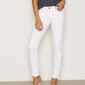 Nudie Jeans Skinny Lin Blazing White Farkut White