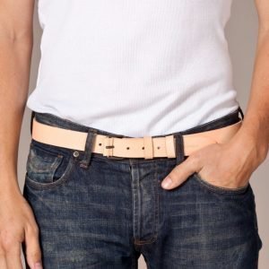 Nudie Jeans Wayne Leather Belt Vyö Natural