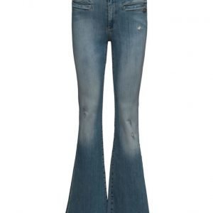 ODD MOLLY Janis Stretch Flare Jean leveälahkeiset farkut