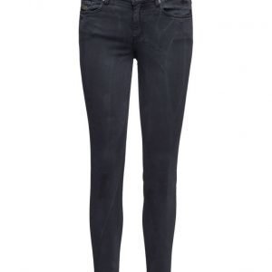 ODD MOLLY Stretch Blueblack Cropped Jean skinny farkut