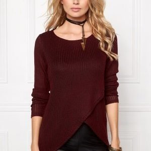 ONLY Dhaka L/S Twist Pullover Syrah