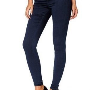 ONLY Farkkuleggingsit Royal high waist Musta