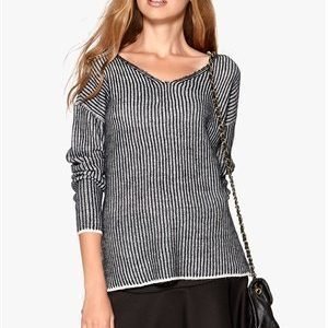 ONLY Giselle L/S Pullover Light Grey Melange