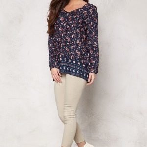 ONLY Henrietta l/s Long Top Night Sky