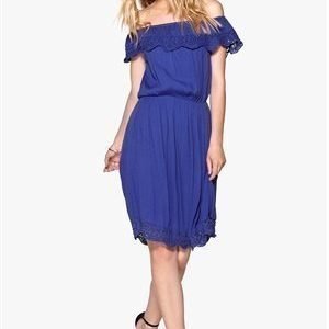 ONLY Maje Off-Shoulder Dress Clematis Blue