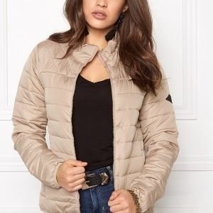 ONLY Marit Quilted Jacket Warm Taupe