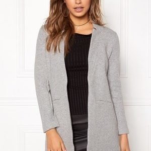 ONLY Mya Soft Blazer Jacket Light Grey Melange