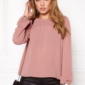 ONLY Nova Lux Solid L/S Ash Rose