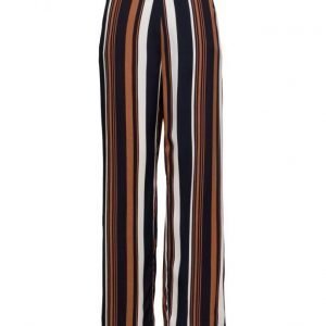 ONLY Onlstrix Stripe Pants Wvn leveälahkeiset housut