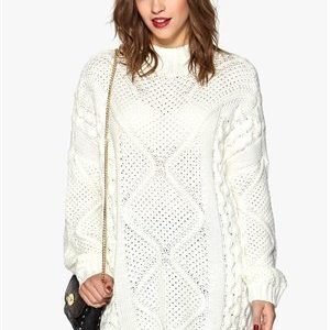 ONLY Stella Highneck Knit Cloud Dancer