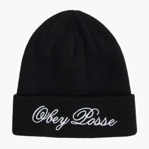 Obey Manchester Beanie Black