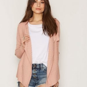 Object Collectors Item Objdeanna Mynthe L / S Cardigan Noos Neuletakki Vaalea Pinkki