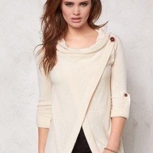 Object Deanna L/S Knit Cardigan Egret