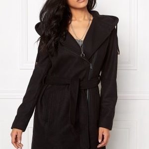 Object Jolie Coat Black