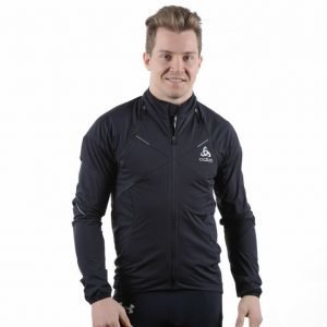 Odlo Logic Zip Off Jacket Treenitakki Musta