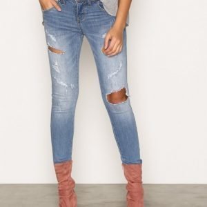 One Teaspoon Club Blue Freebirds Slim Farkut Blue