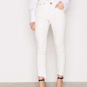 One Teaspoon Moleskin White Kidds Skinny Farkut White