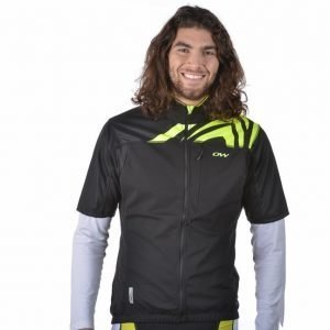 One Way Sprint Winner Jacket Treenitakki Musta / Keltainen