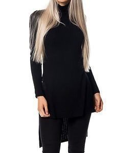 Only Elina Highneck Long Top Black