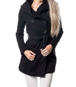 Only Lisa Long Wool Coat Black