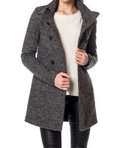 Only New Sophia Wool Coat Medium Grey Melange