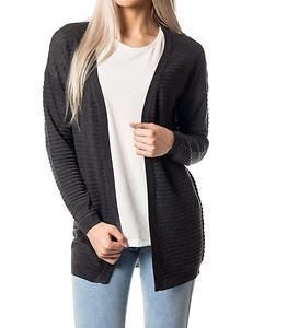 Only Olivia New Cardigan Dark Grey Melange