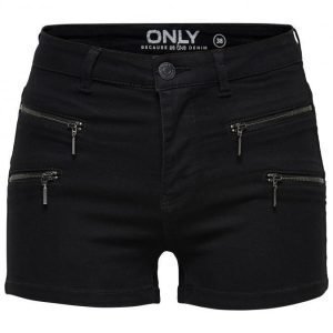 Only Olivia Zip Shorts Lyhyet Shortsit