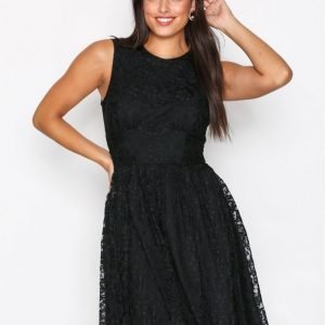 Only Onlarmila S / L Lace Dress Jrs Skater Mekko Musta