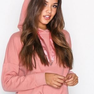 Only Onlbeatrice L / S Short Hood Swt Svetari Vaalea Pinkki