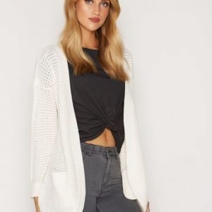 Only Onlemma Xo L / S Long Cardigan Knt No Neuletakki Valkoinen