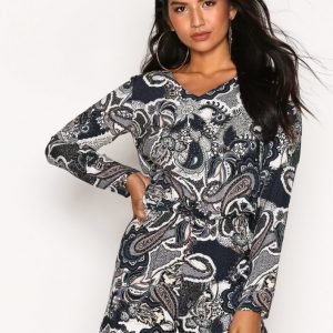 Only Onlnovia V-Neck L / S Playsuit Wvn Playsuit Valkoinen