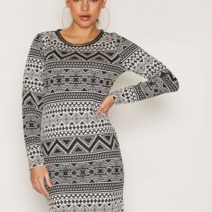 Only Onlrose L / S Dress Jrs Kotelomekko Musta