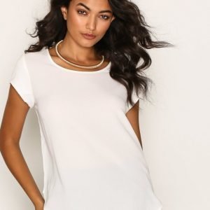 Only Onlvic S / S Solid Top Noos Wvn Paita Valkoinen