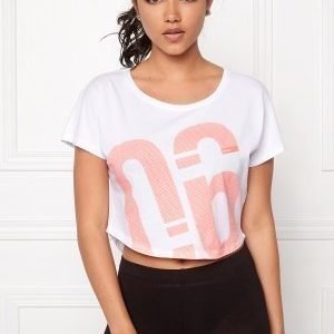 Only Play Brianna Cropped Tee White